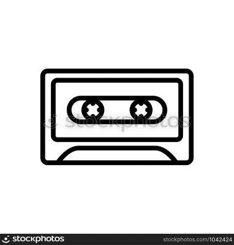Cassette icon trendy