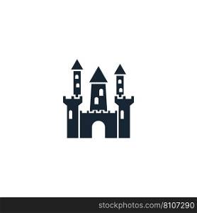 Castle creative icon from gaming icons collection Vector Image