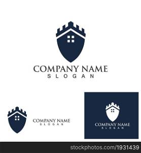 Castle logo and symbol vector eps10