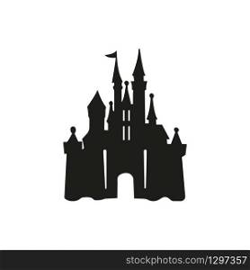 castle logo icon vector illustration design template - Vector