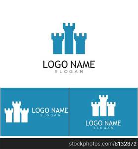 Castle Logo Template vector symbol  icon design