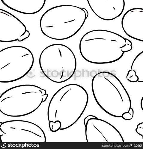 castor vector pattern on white background. castor vector pattern