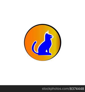 cat animal illustration vector design pet