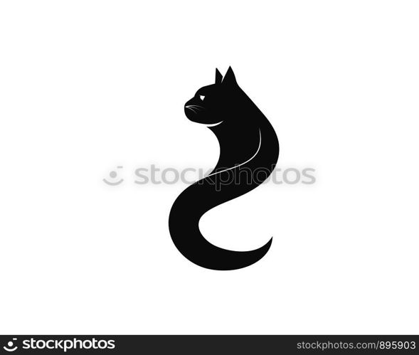 Cat breeds cute pet animal set vector illustration