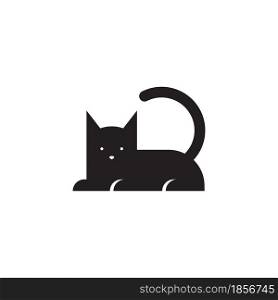 Cat icon design vector illustration design template