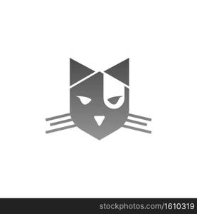 Cat  icon logo design illustration vector template