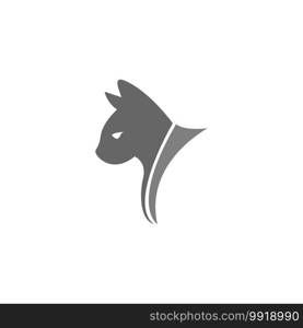 Cat  icon logo design illustration vector template