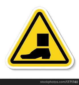 Caution Sign Wear Protective Equipment,With PPE Symbols