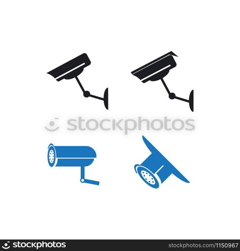 CCTV icon vector template design