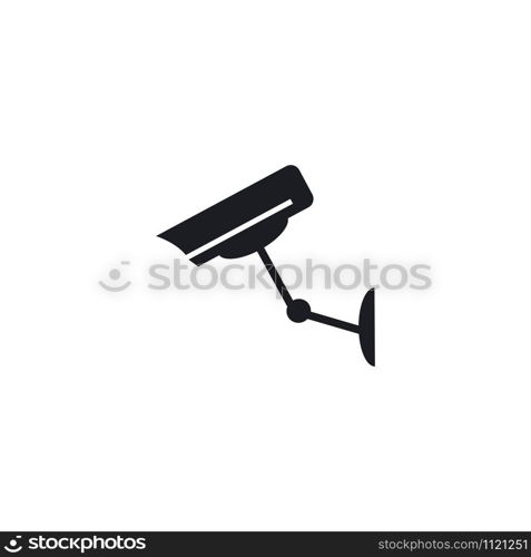 CCTV icon vector template illustration