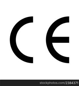 CE mark, great design for any purposes. Quality design e≤ment. certificate icon. Vector illustration. stock ima≥. EPS 10. . CE mark, great design for any purposes. Quality design e≤ment. certificate icon. Vector illustration. stock ima≥. 