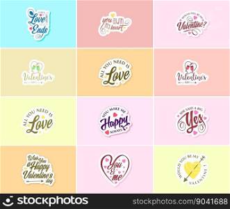 Celebrating the Power of Love on Valentine’s Day with Beautiful Design Stickers