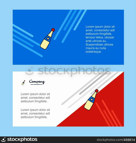 Celebration drink abstract corporate business banner template, horizontal advertising business banner.