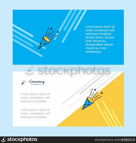 Celebration pop abstract corporate business banner template, horizontal advertising business banner.