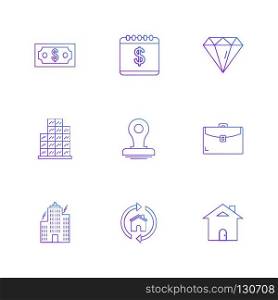 celender , dollar,  target, watch , graph , mouse , stamp , navigation , message , icon, vector, design,  flat,  collection, style, creative,  icons