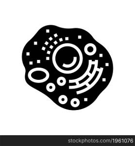 cell human glyph icon vector. cell human sign. isolated contour symbol black illustration. cell human glyph icon vector illustration
