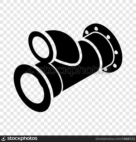 Cellar pipe icon. Simple illustration of cellar pipe vector icon for web. Cellar pipe icon, simple black style