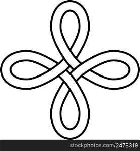 Celtic Heraldic Knot Bowen Symbol