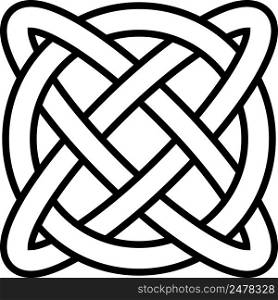 Celtic knot symbol eternal life infinity amulet symbol longevity health