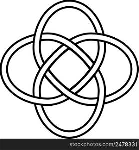 Celtic knot symbol eternity interconnection things luck infinite love tattoo