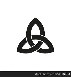 Celtic trinity knot. Vector illustration. Stock picture. EPS 10.. Celtic trinity knot. Vector illustration. Stock picture.