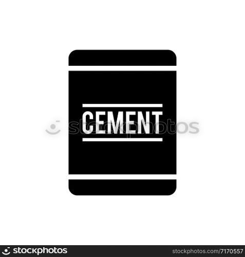 Cement bag icon