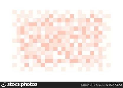 Censor blur effect. Skin toned mosaic pattern. Pixel texture to hide face, nude body, text or another unwanted, prohibited or privacy content. Vector flat illustration. Censor blur effect. Skin toned mosaic pattern. Pixel texture to hide face, nude body, text or another unwanted, prohibited or privacy content