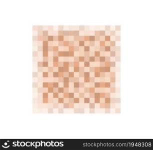 Censor blur effect texture for face or nude skin. Blurry pixel color censorship square. Vector illustration isolated on white background.. Censor blur effect texture for face or nude skin. Blurry pixel color censorship square. Vector illustration isolated on white background