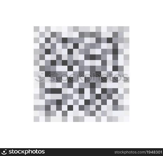 Censor blur effect texture for face or nude skin. Blurry pixel transparent censorship square. Vector illustration isolated on white background.. Censor blur effect texture for face or nude skin. Blurry pixel transparent censorship square. Vector illustration isolated on white background