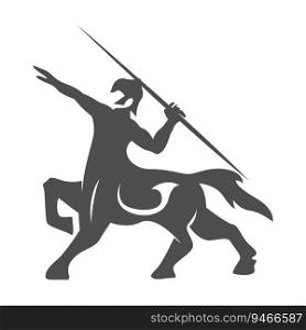 Centaur logo icon design illustration