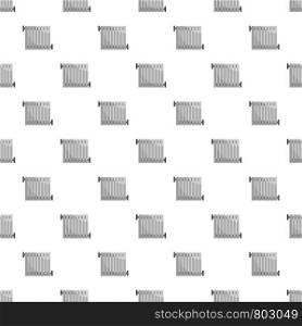 Central heater pattern seamless vector repeat for any web design. Central heater pattern seamless vector
