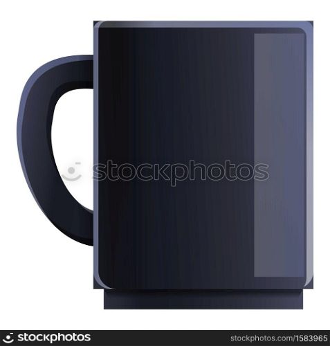 Ceramic coffee mug icon. Cartoon of ceramic coffee mug vector icon for web design isolated on white background. Ceramic coffee mug icon, cartoon style