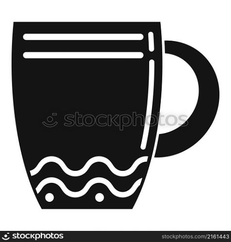 Ceramic mug icon simple vector. Coffee cup. Tea drink. Ceramic mug icon simple vector. Coffee cup