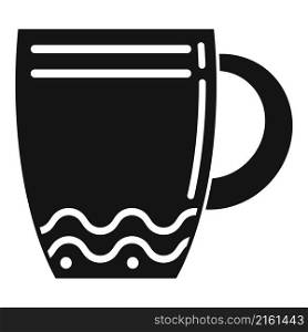 Ceramic mug icon simple vector. Coffee cup. Tea drink. Ceramic mug icon simple vector. Coffee cup