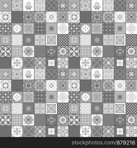 Ceramic tiles in light grey colors vector illustration. Light grey colors ceramic tiles