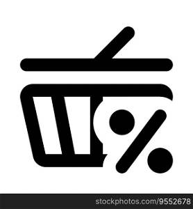Certain offer on basket price during sales