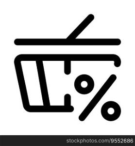 Certain offer on basket price during sales