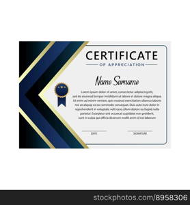 Certificate vector design templates isolated on white background