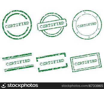 Certified stamps