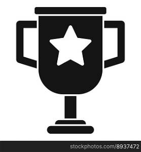 Ch&ion cup icon simple vector. Core value. Purpose trust. Ch&ion cup icon simple vector. Core value