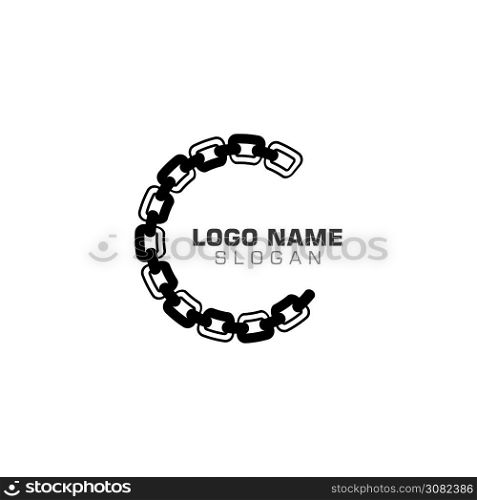 Chain Business Logo abstract unity vector design template