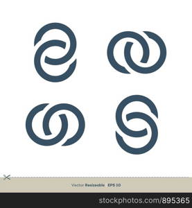 Chain Logo Template Illustration Design. Vector EPS 10.