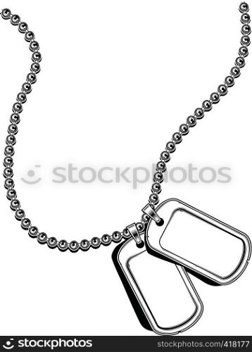 Chain with Name Tag