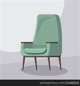 Chair cartoon, isolated vector illustration, cartoon style. Chair cartoon, isolated vector illustration, template for animatoin
