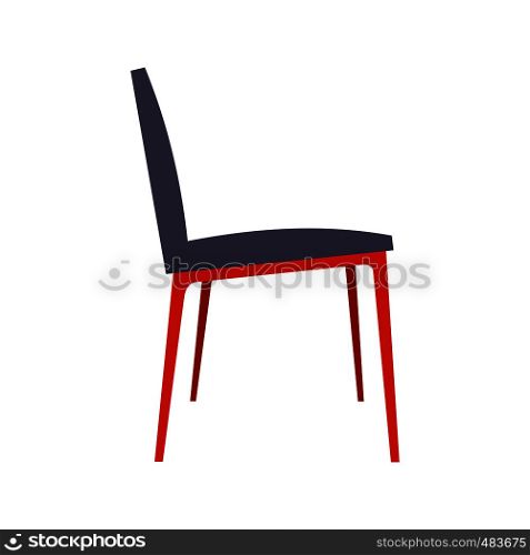 Chair flat icon isolated on white background. Chair flat icon