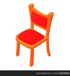 Chair icon. Cartoon illustration of chair vector icon for web. Chair icon, cartoon style