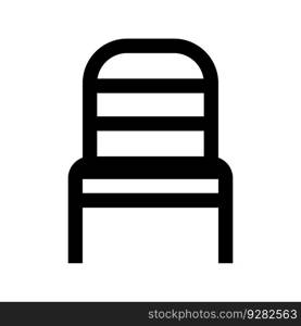 Chair icon vector on trendy design