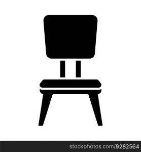 Chair icon vector on trendy design