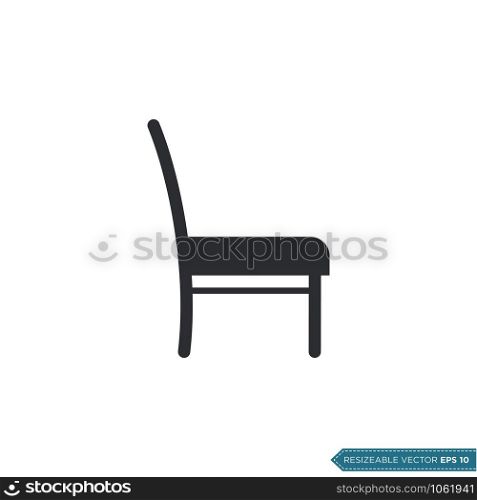 Chair Icon Vector Template Illustration Design