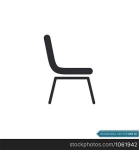 Chair Icon Vector Template Illustration Design